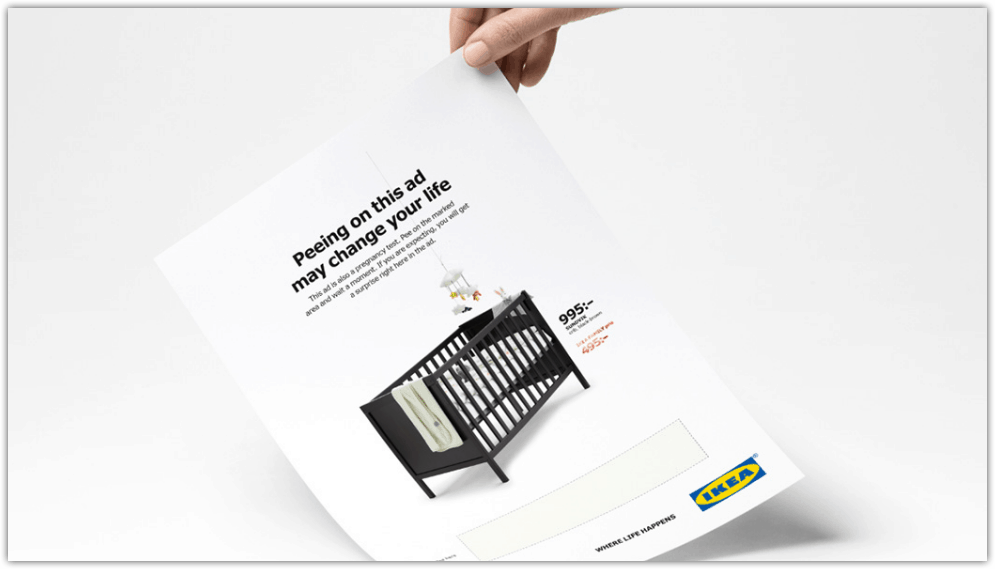 IKEA's pee ad