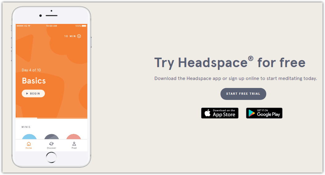 Headspace's Free Trial