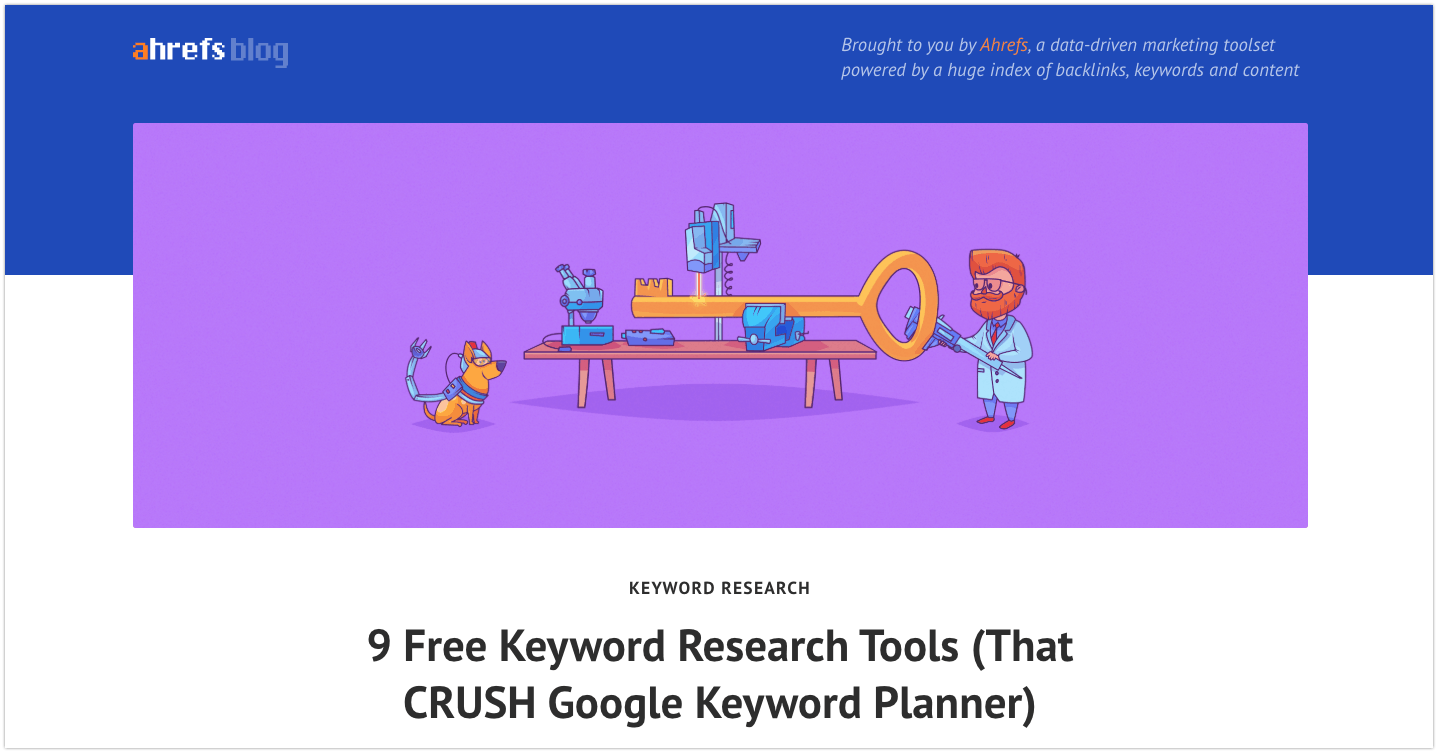 Ahrefs' Free Keyword Research Tools Guide