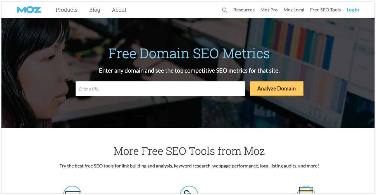 Moz's free SEO tools